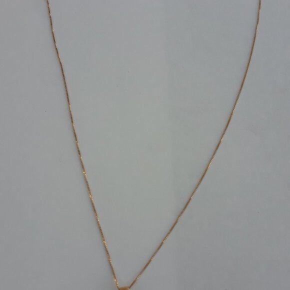 Ametrine with 18K Gold Chain Necklace New Without Tags - Picture 5 of 6
